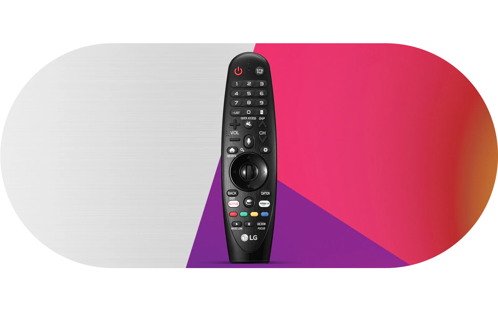 AI Magic Remote featured in LG TVs enhances navigation with AI Button, voice recognition, gesture controls and a scroll wheel